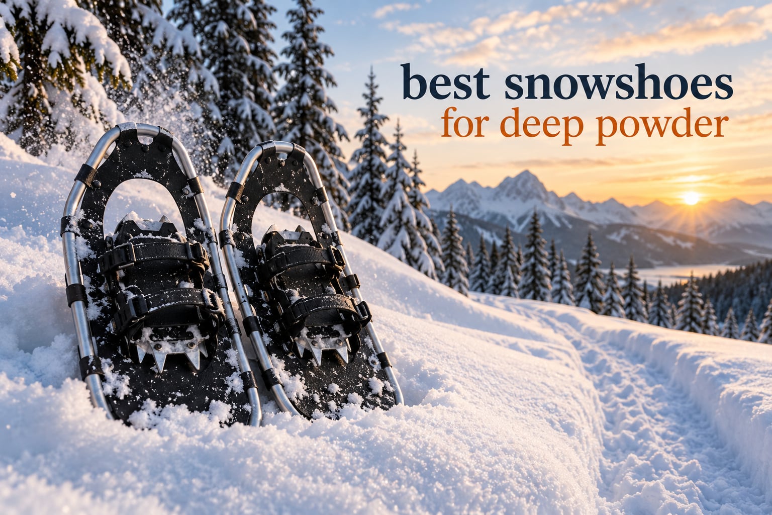 best snowshoes for deep powder