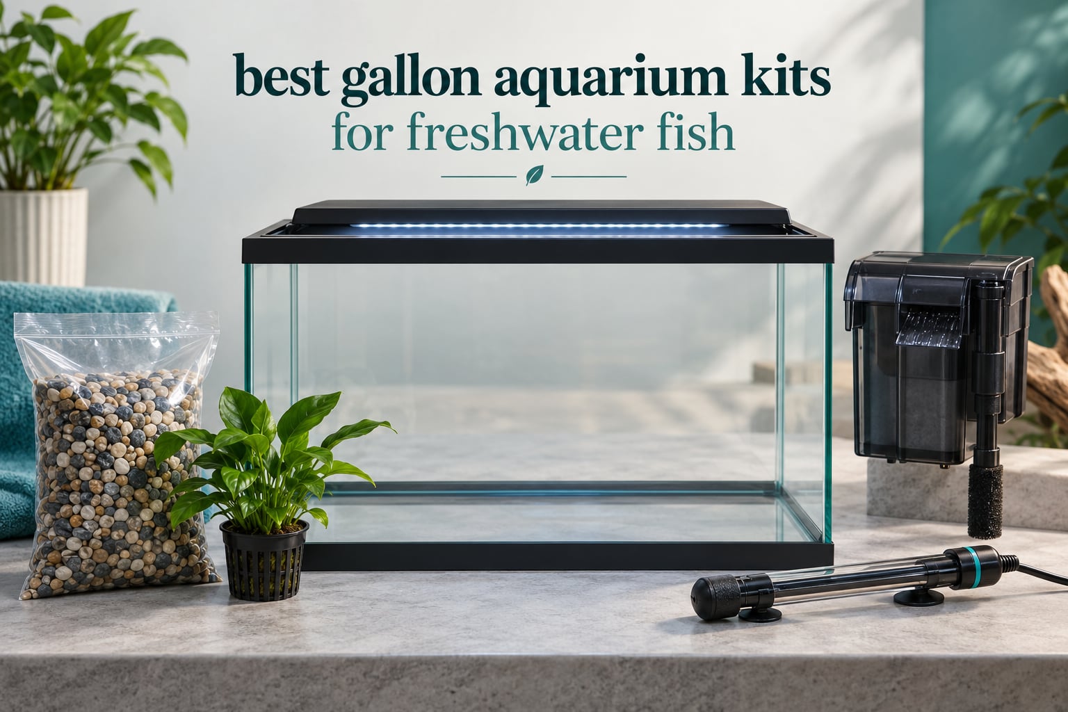 best 20 gallon aquarium kits for freshwater fish