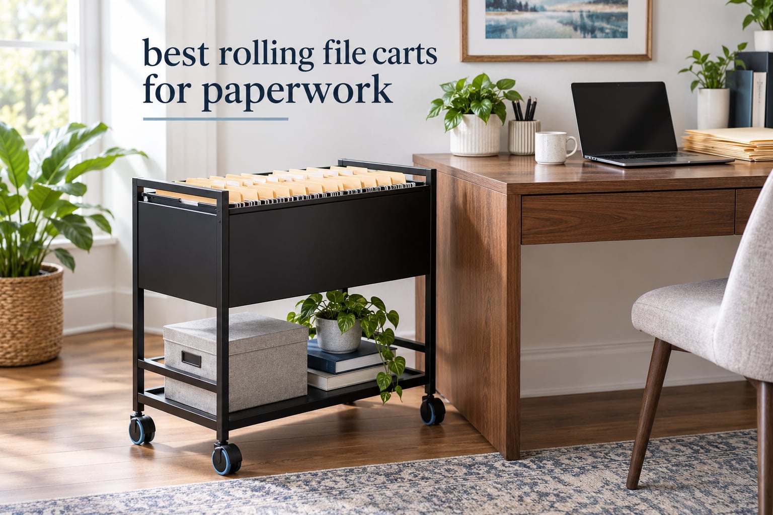 best rolling file carts for paperwork
