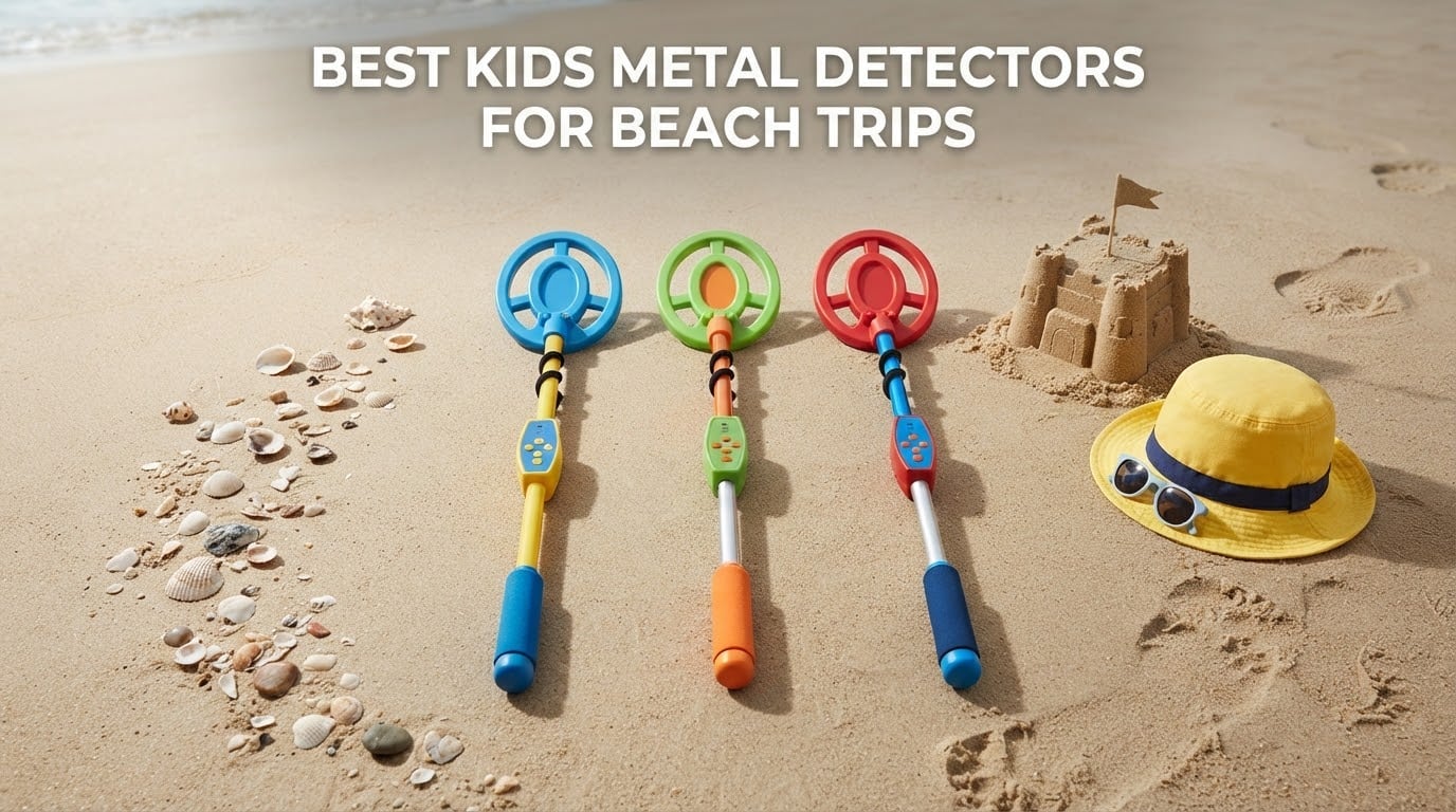 best kids metal detectors for beach trips