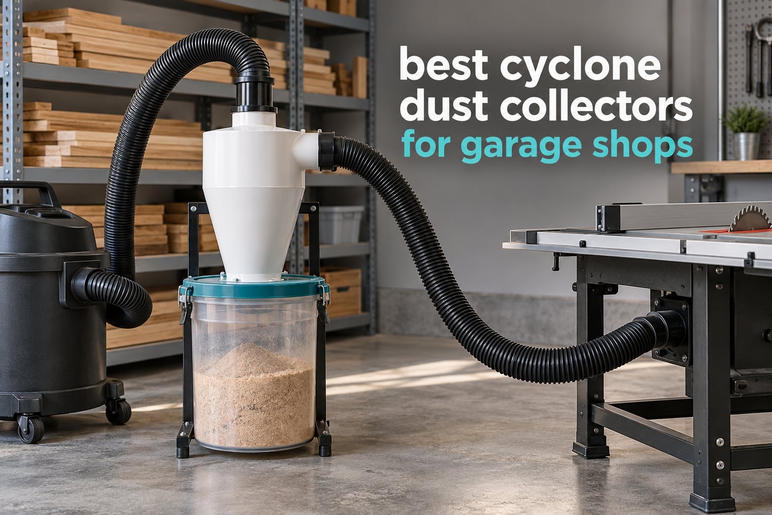 best cyclone dust collectors for garage shops
