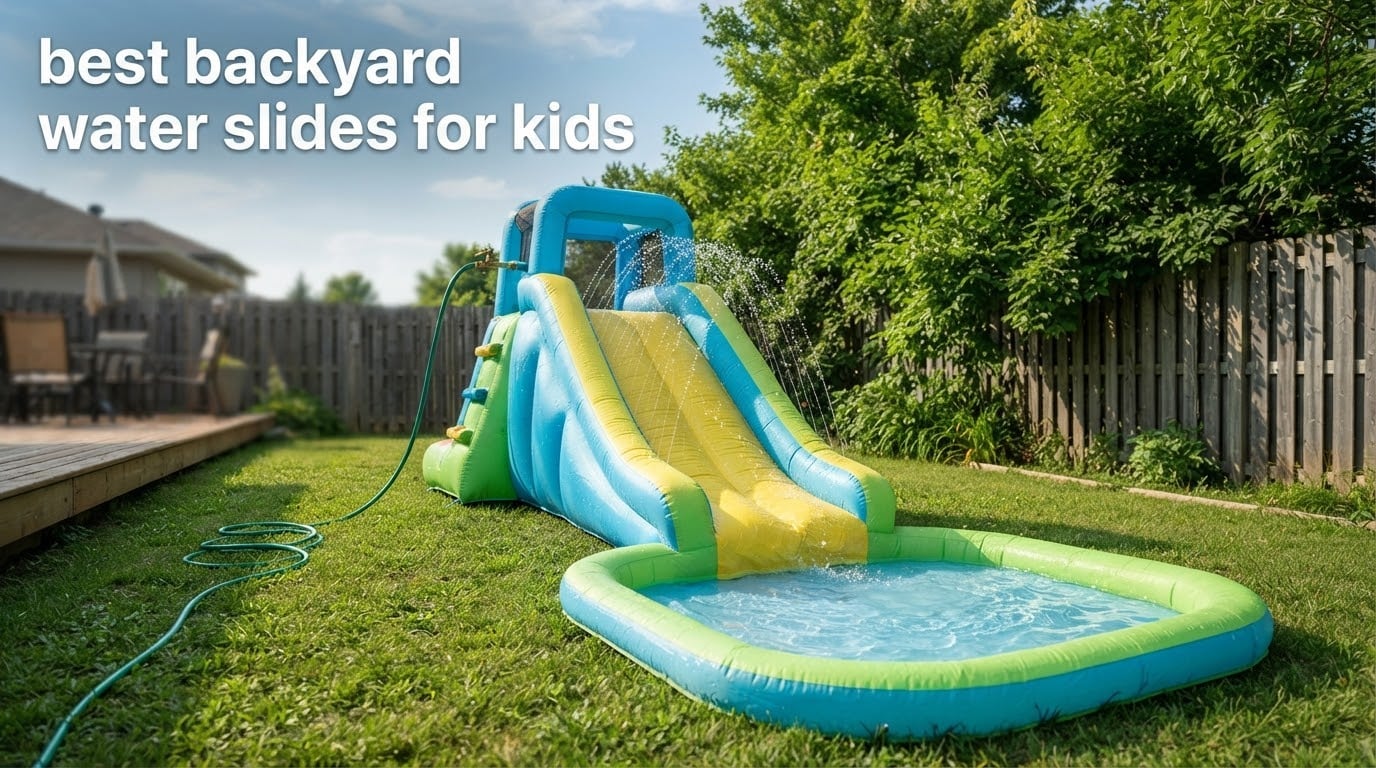 best backyard water slides for kids