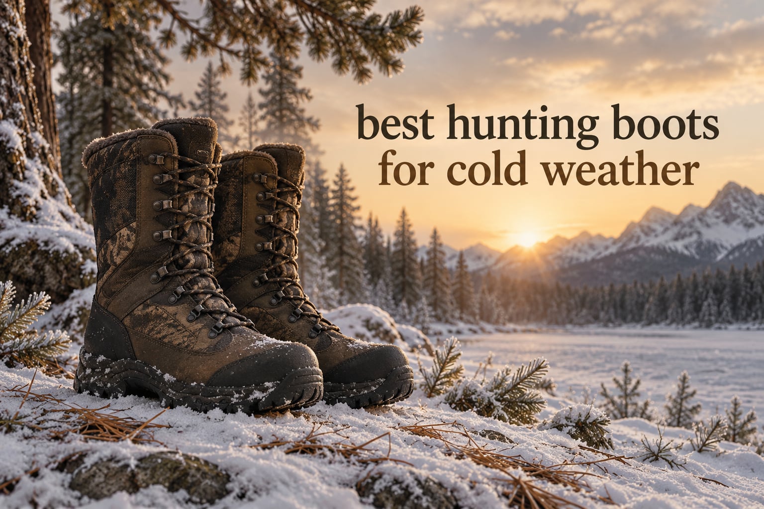 best hunting boots for cold weather