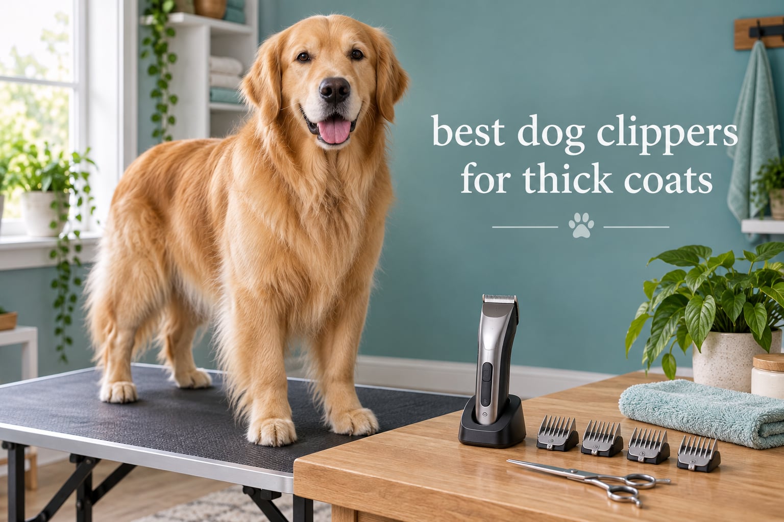 best dog clippers for thick coats