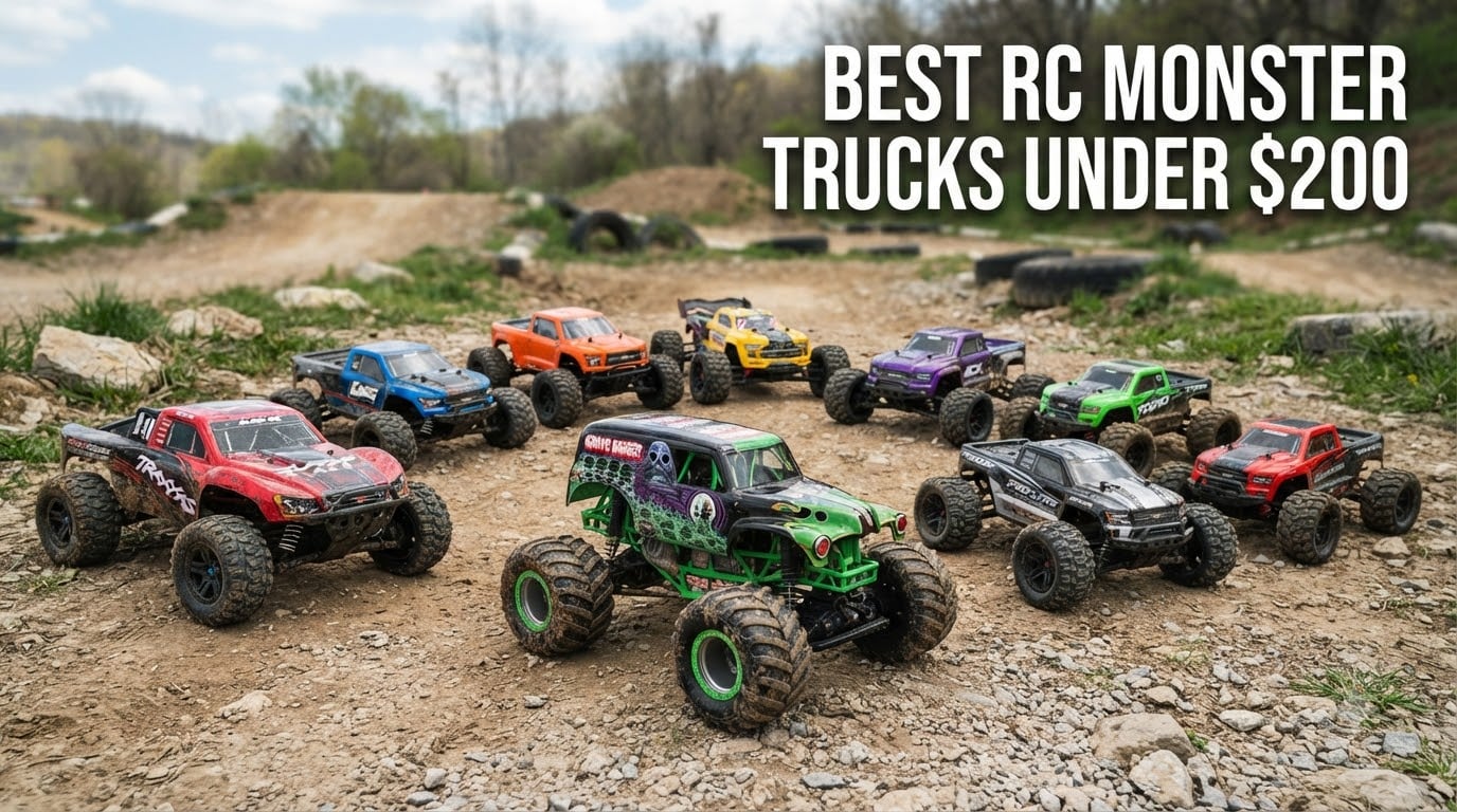 best rc monster trucks under $200