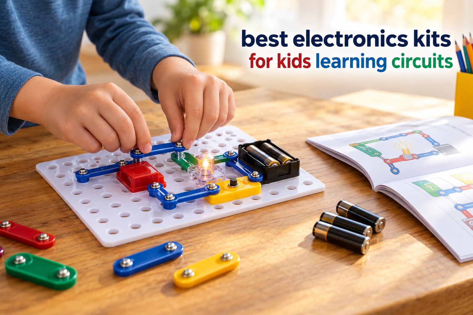 best electronics kits for kids learning circuits