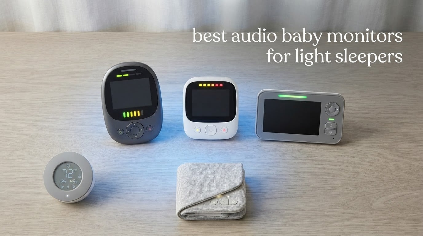 best audio baby monitors for light sleepers