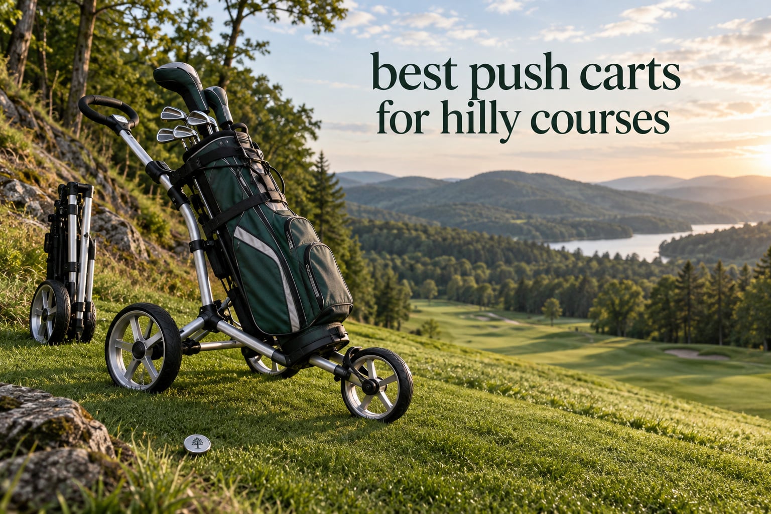 best push carts for hilly courses