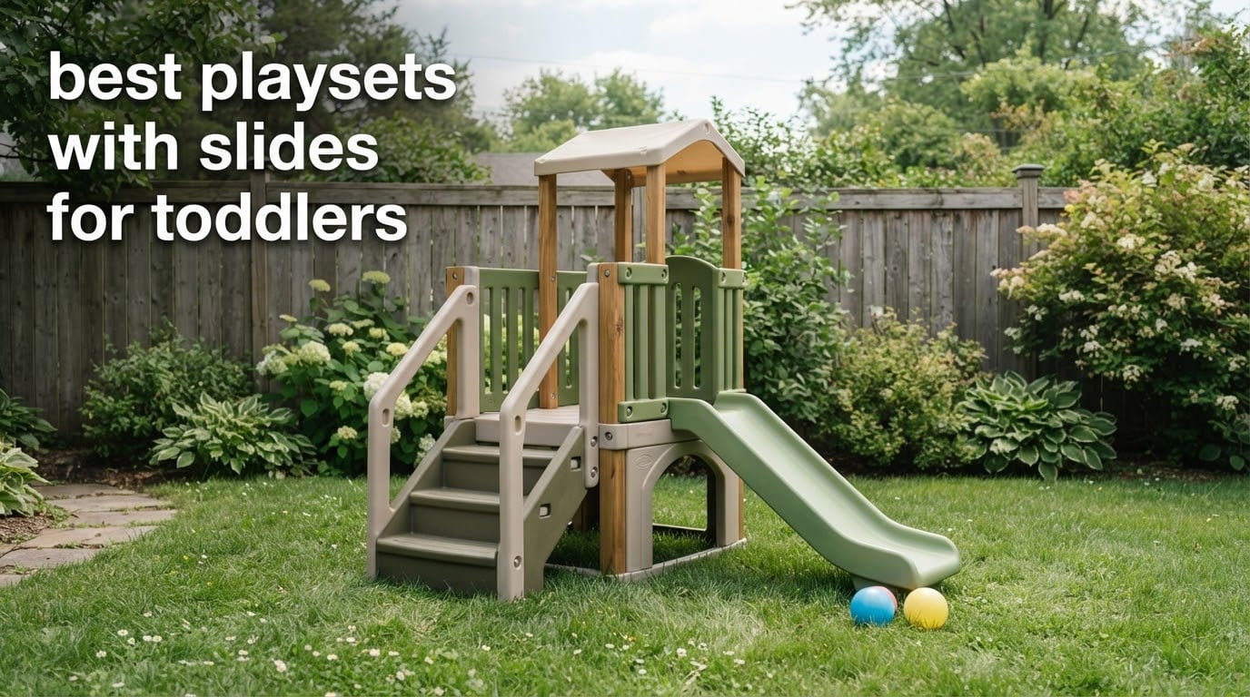 best playsets with slides for toddlers