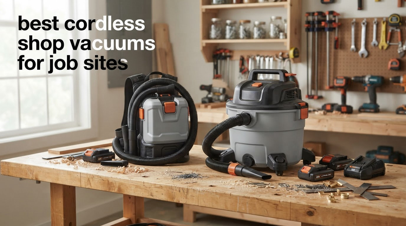 best cordless shop vacuums for job sites