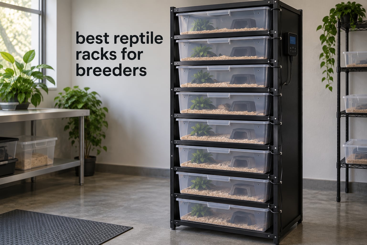 best reptile racks for breeders
