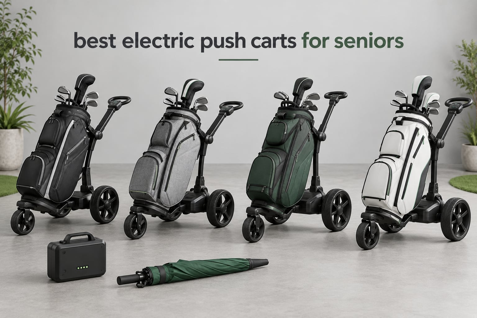 best electric push carts for seniors