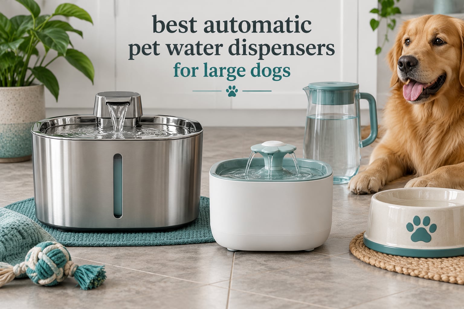 best automatic pet water dispensers for large dogs