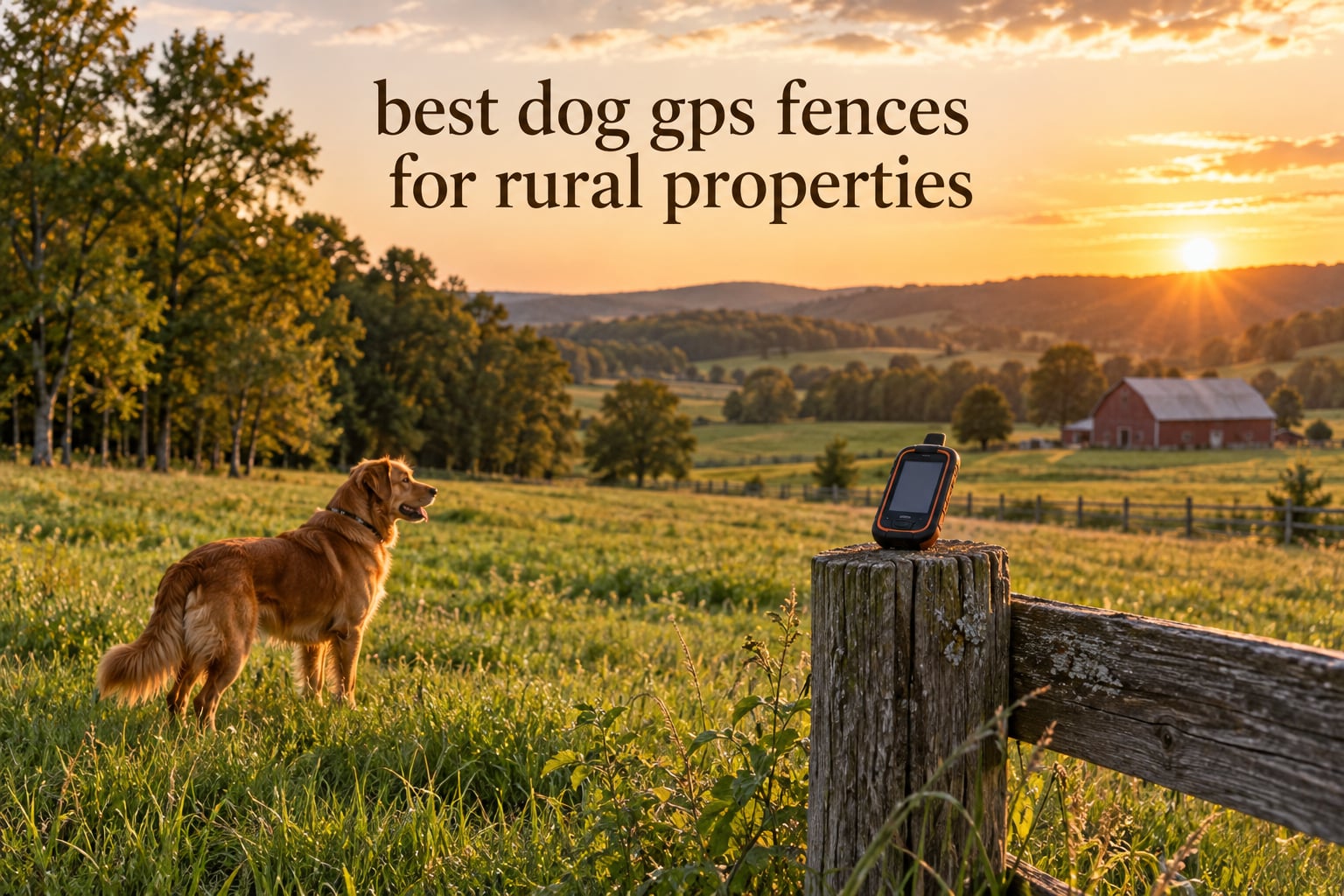 best dog gps fences for rural properties