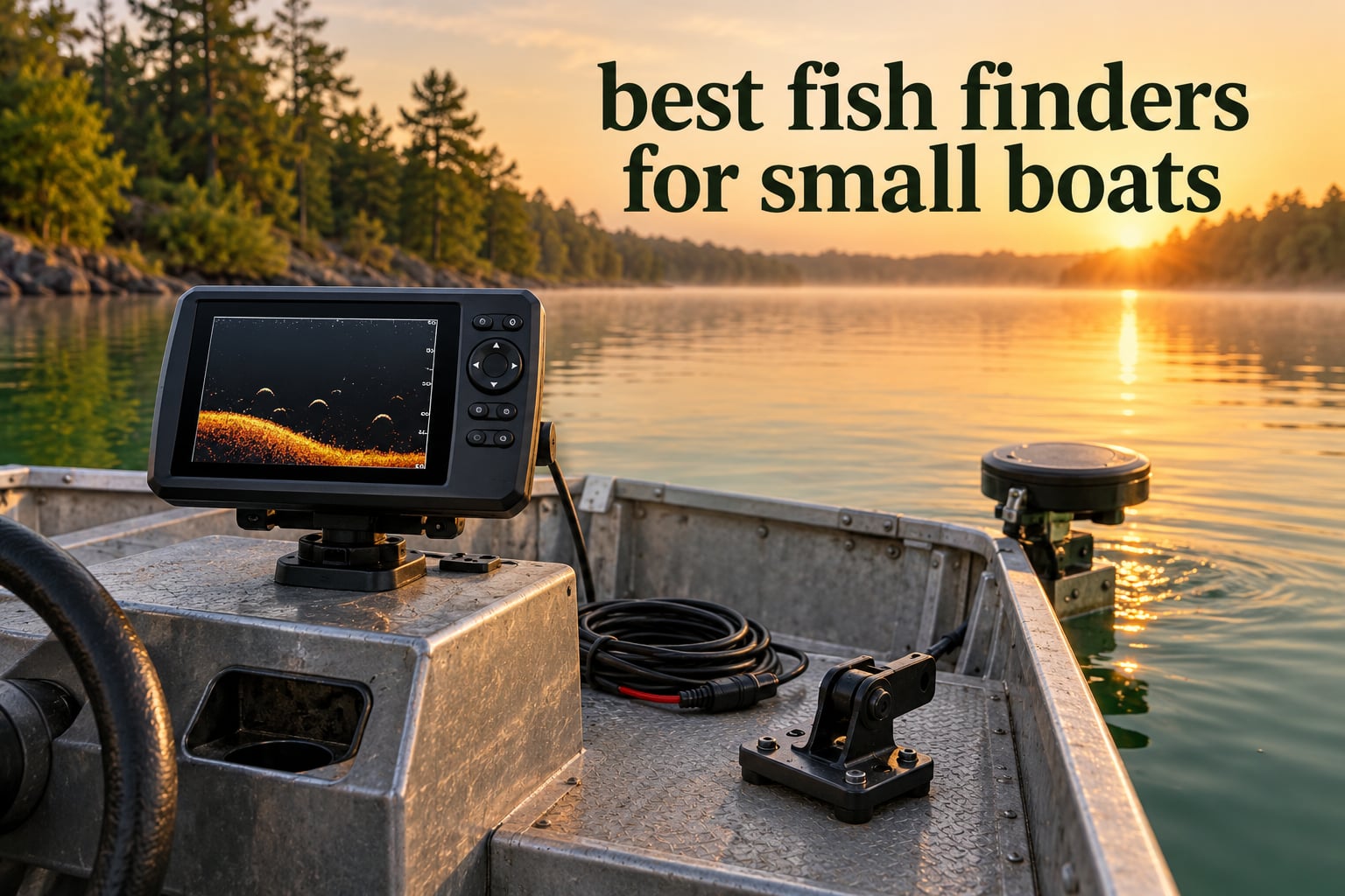 best fish finders for small boats