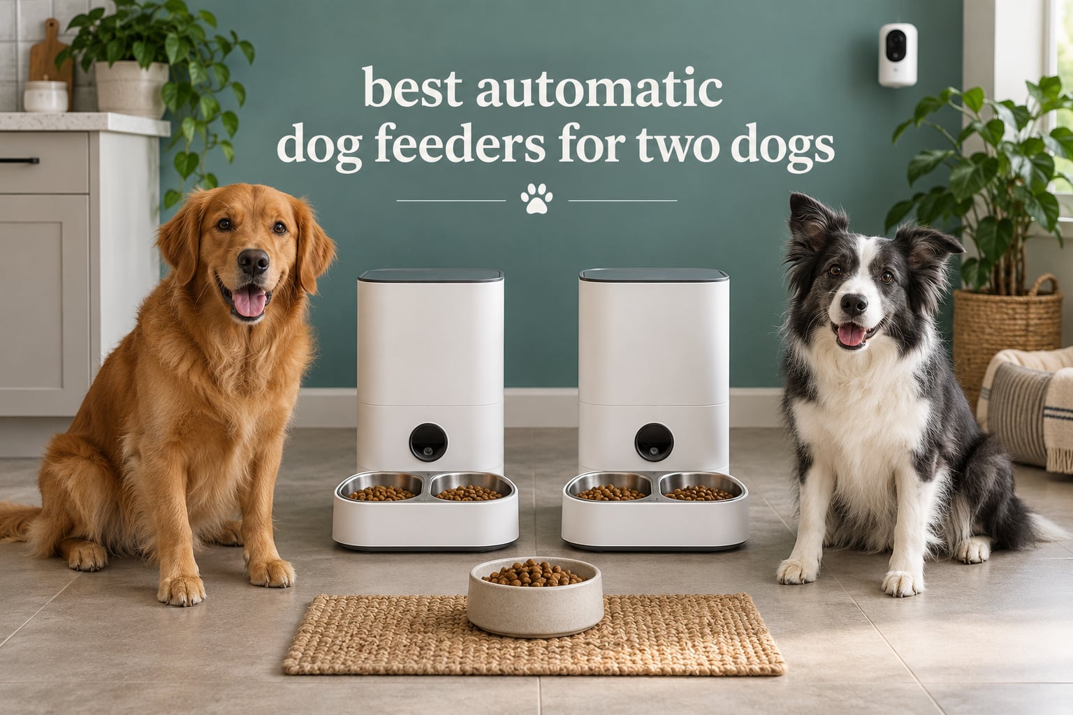 best automatic dog feeders for two dogs